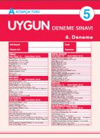 5. Sınıf 6. Deneme Sınavı – Okunması Merkezde Yapılanlar
