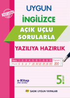 UYGUN – İNGİLİZCE AÇIK UÇLU SORULARLA – YAZILI KİTABI 5. SINIF