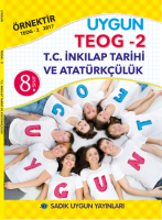 Uygun TEOG 2 – İnkılap Tarihi ve Atatürkçülük Kitabı 8. Sınıf