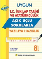 UYGUN – İNKILAP TARİHİ VE ATATÜRKÇÜLÜK AÇIK UÇLU SORULARLA – YAZILI KİTABI 8. SINIF