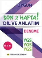 Uygun – YGS Deneme Dil ve Anlatım Kitabı – SON 2 HAFTA