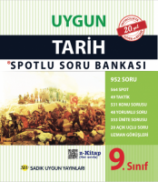 Uygun – Tarih Spotlu Soru Bankası Kitabı – 9. Sınıf