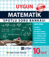 Uygun – Matematik Spotlu Soru Bankası Kitabı – 10. Sınıf