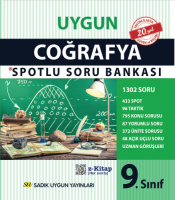 Uygun – Coğrafya Spotlu Soru Bankası Kitabı – 9. Sınıf