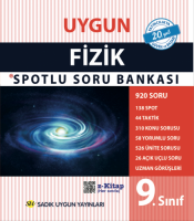 Uygun – Fizik Spotlu Soru Bankası Kitabı – 9. Sınıf