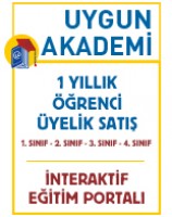 UYGUN AKADEMİ – ÖĞRENCİ ÜYELİK SATIŞ (ÜCRETLİ)