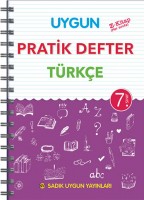 UYGUN – Pratik Defter -Türkçe 7. Sınıf