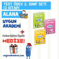 UYGUN – Test Ödev Kitapları (Türkçe – Matematik – Hayat Bilgisi) – 2. Sınıf