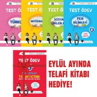 UYGUN – Test Ödev Kitapları (Türkçe- Matematik- Fen Bilimleri – Hayat Bilgisi) -4. Sınıf