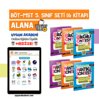 Uygun – BÖT-MST 5. Sınıf Seti (8 Kitap) Alana + Online Eğitim Üyelik Hediye!