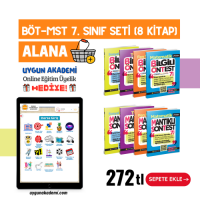Uygun – BÖT-MST 7. Sınıf Seti (8 Kitap) Alana + Online Eğitim Üyelik Hediye!