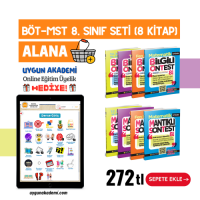 Uygun – BÖT-MST 8. Sınıf Seti (8 Kitap) Alana + Online Eğitim Üyelik Hediye!