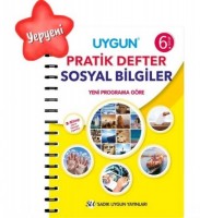 UYGUN – Pratik Defter – Sosyal Bilgiler 6. Sınıf