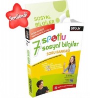 UYGUN – Spotlu Soru Bankası – Sosyal Bilgiler  7. Sınıf (Kavram Haritası Hediyeli)