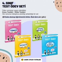 UYGUN – Test Ödev – 4. Sınıf Seti (4 Kitap)