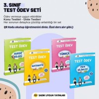 UYGUN – Test Ödev – 3. Sınıf Seti (4 Kitap)