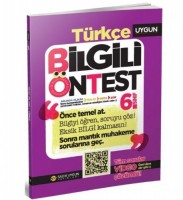 UYGUN – Bilgili Ön Test – Türkçe 6. Sınıf