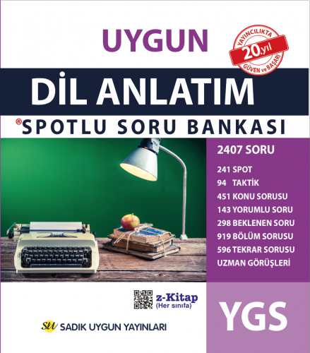 Uygun YGS Dil ve Anlatım Spotlu Soru Bankası Kitaı